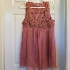 Sans Souci Small mauve dressy top